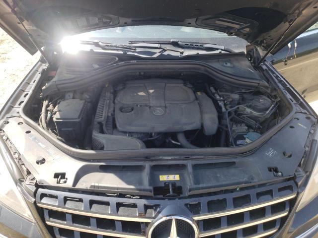 4JGDA5HB2CA081787 - 2012 MERCEDES-BENZ ML 350 4MATIC BLACK photo 12
