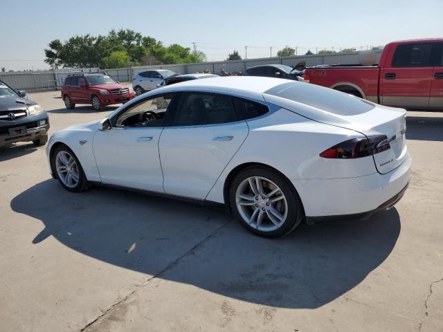 5YJSA1H16EFP45983 - 2014 TESLA MODEL S Սպիտակ լուսանկար 2