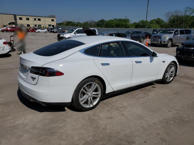 5YJSA1H16EFP45983 - 2014 TESLA MODEL S Սպիտակ լուսանկար 3