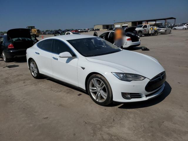 5YJSA1H16EFP45983 - 2014 TESLA MODEL S Սպիտակ լուսանկար 4