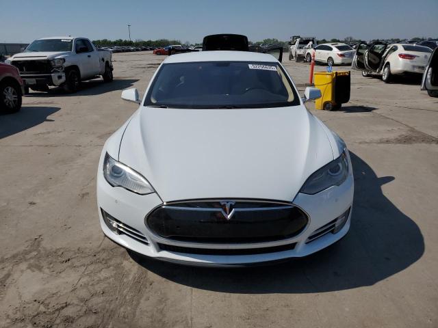 5YJSA1H16EFP45983 - 2014 TESLA MODEL S Սպիտակ լուսանկար 5