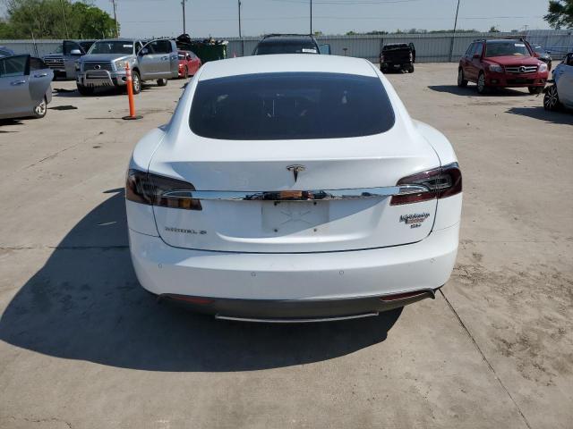 5YJSA1H16EFP45983 - 2014 TESLA MODEL S Սպիտակ լուսանկար 6