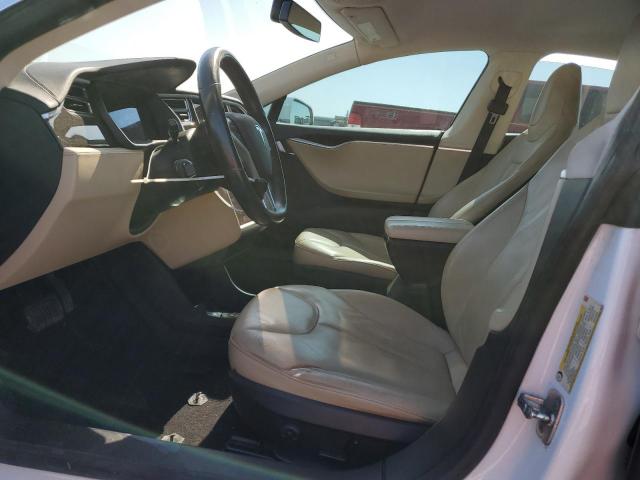 5YJSA1H16EFP45983 - 2014 TESLA MODEL S Սպիտակ լուսանկար 7