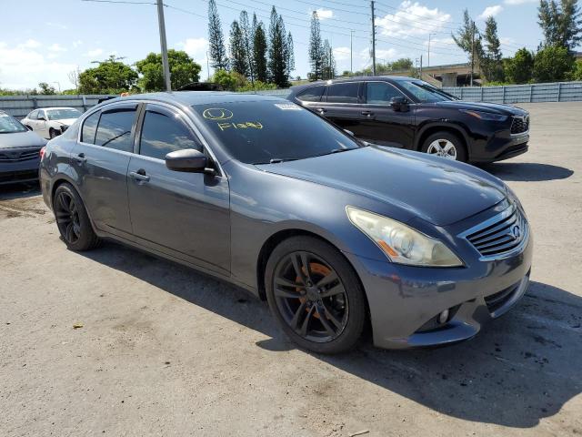 JN1CV6AP7BM300307 - 2011 INFINITI G37 BASE GRAY photo 4