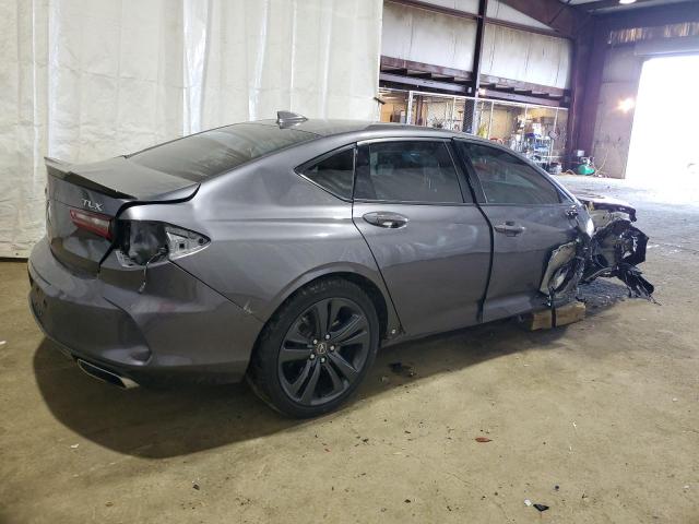 19UUB5F54MA015713 - 2021 ACURA TLX TECH A GRAY photo 3