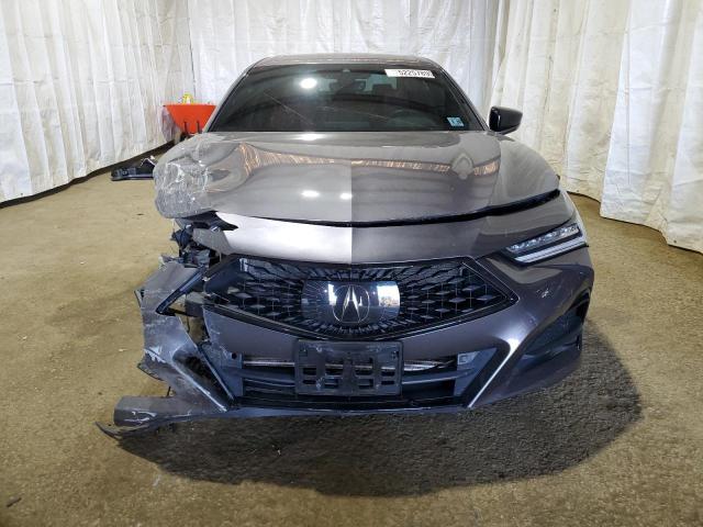 19UUB5F54MA015713 - 2021 ACURA TLX TECH A GRAY photo 5