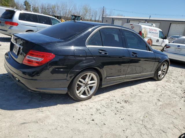 WDDGF4HB2DA762908 - 2013 MERCEDES-BENZ C 250 BLACK photo 3