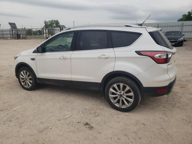 1FMCU0JD8HUA59414 - 2017 FORD ESCAPE TITANIUM 白色 照片 2