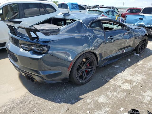 1G1FK1R63M0135716 - 2021 CHEVROLET CAMARO ZL1 灰色 照片 3