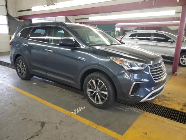 KM8SM4HF6HU170828 - 2017 HYUNDAI SANTA FE SE BLUE photo 4