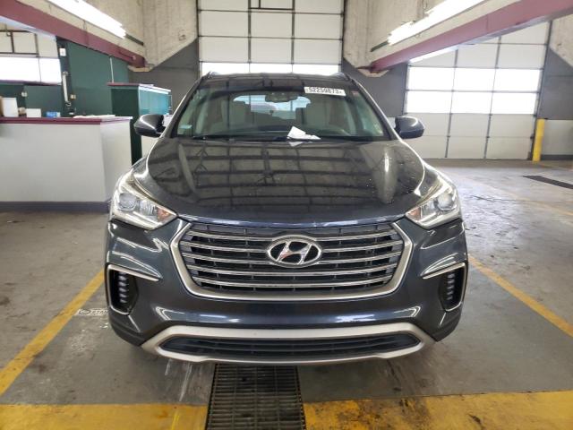 KM8SM4HF6HU170828 - 2017 HYUNDAI SANTA FE SE BLUE photo 5