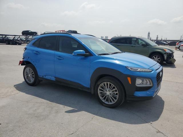 KM8K62AA7MU637407 - 2021 HYUNDAI KONA SEL PLUS BLUE photo 4