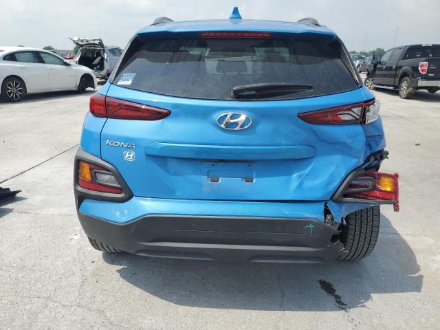 KM8K62AA7MU637407 - 2021 HYUNDAI KONA SEL PLUS BLUE photo 6