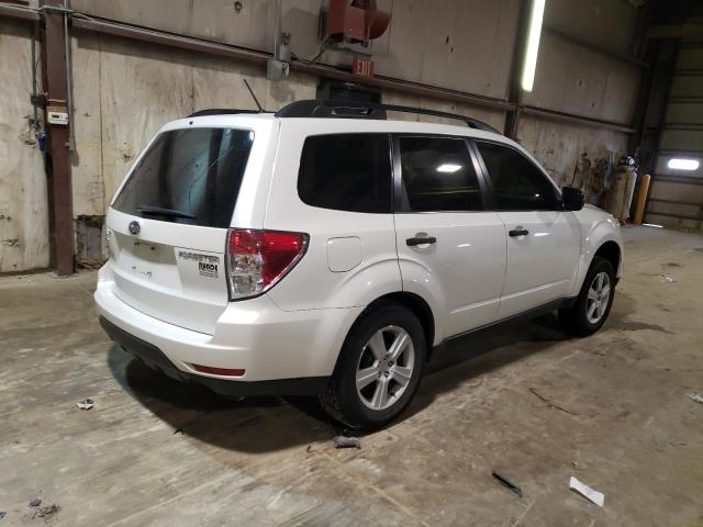 JF2SH6BC7AH775282 - 2010 SUBARU FORESTER XS WHITE photo 3