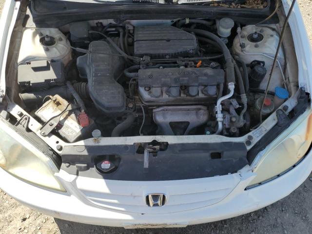 2HGES16562H604354 - 2002 HONDA CIVIC LX WHITE photo 11