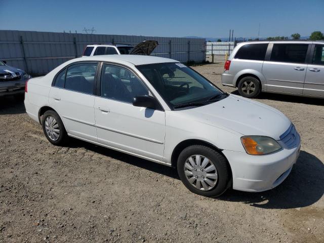 2HGES16562H604354 - 2002 HONDA CIVIC LX WHITE photo 4