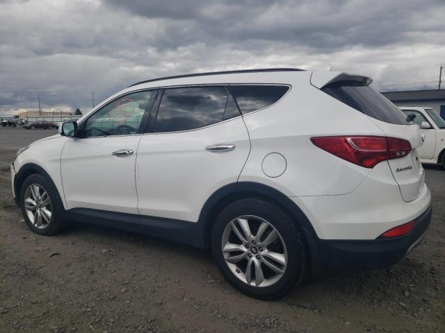 5XYZUDLA0EG203866 - 2014 HYUNDAI SANTA FE S WHITE photo 2