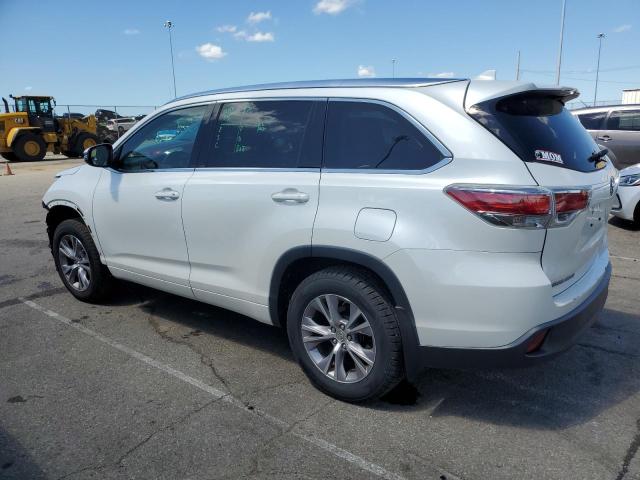 5TDJKRFH2ES047454 - 2014 TOYOTA HIGHLANDER XLE Ağ foto 2