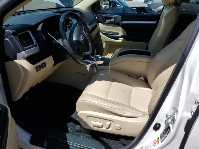 5TDJKRFH2ES047454 - 2014 TOYOTA HIGHLANDER XLE Ağ foto 7