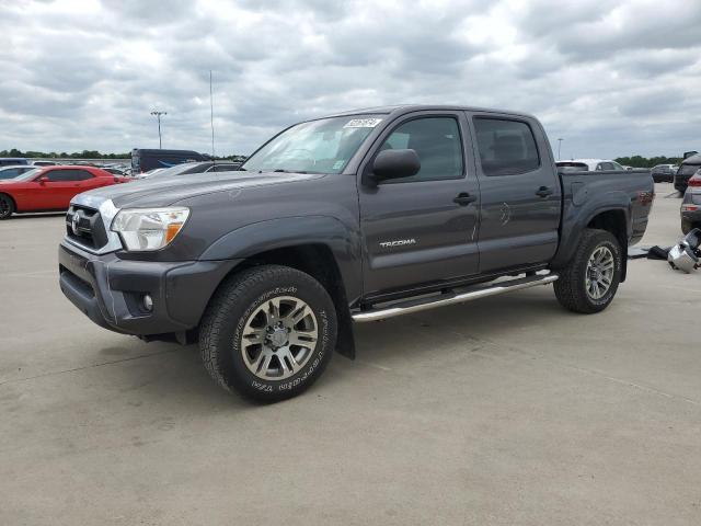 5TFJU4GN5FX075634 - 2015 TOYOTA TACOMA DOUBLE CAB PRERUNNER GRAY photo 1