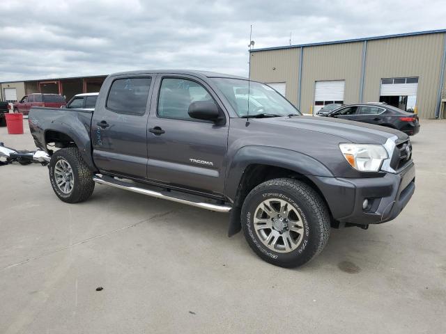 5TFJU4GN5FX075634 - 2015 TOYOTA TACOMA DOUBLE CAB PRERUNNER GRAY photo 4