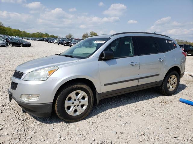 1GNKVEED5BJ334824 - 2011 CHEVROLET TRAVERSE LS SILVER photo 1