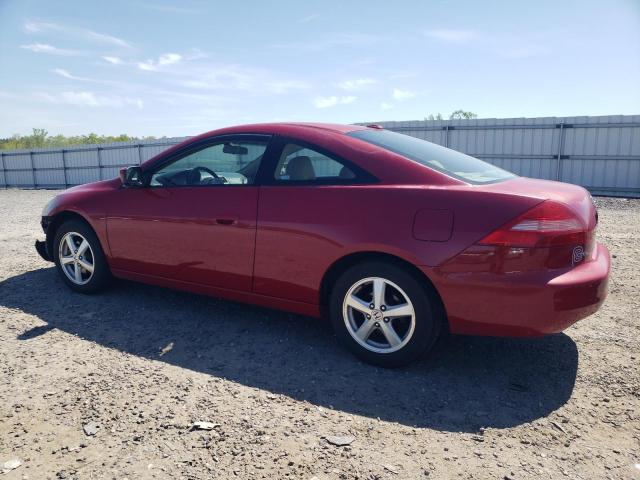 1HGCM72645A010741 - 2005 HONDA ACCORD EX RED photo 2