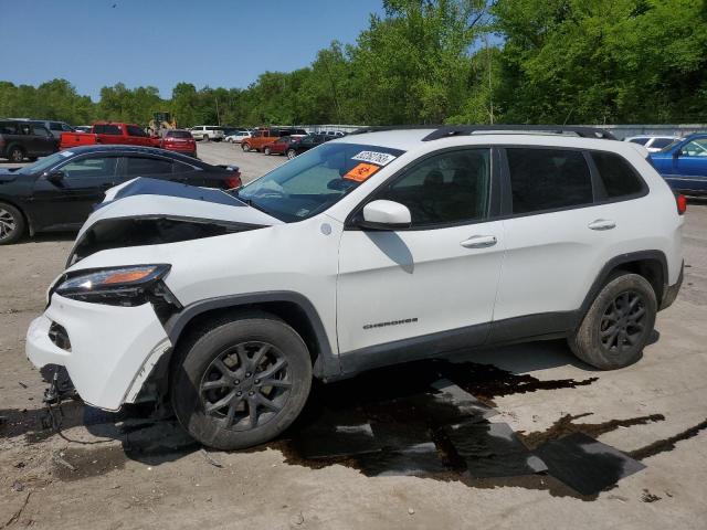 1C4PJMCB7FW540595 - 2015 JEEP CHEROKEE LATITUDE WHITE photo 1