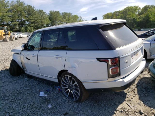 SALGS2SE8LA573880 - 2020 LAND ROVER RANGE ROVE P525 HSE WHITE photo 2