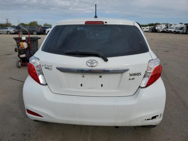 JTDKTUD33CD532075 - 2012 TOYOTA YARIS WHITE photo 6