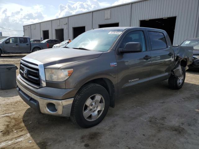 5TFEY5F15CX122926 - 2012 TOYOTA TUNDRA CREWMAX SR5 TAN photo 1