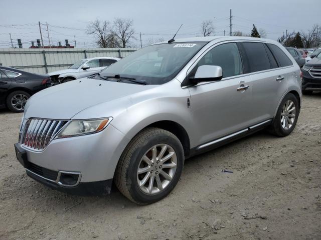 2LMDJ8JK7BBJ10638 - 2011 LINCOLN MKX SILVER photo 1