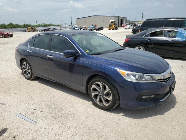 1HGCR2F78GA178554 - 2016 HONDA ACCORD EX BLUE photo 4