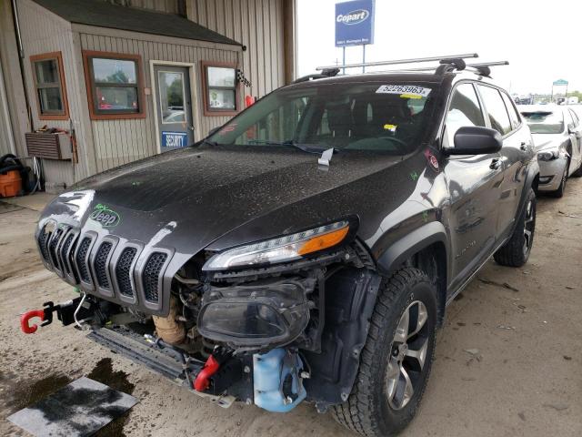 1C4PJMBS7GW289600 - 2016 JEEP CHEROKEE TRAILHAWK GRAY photo 1