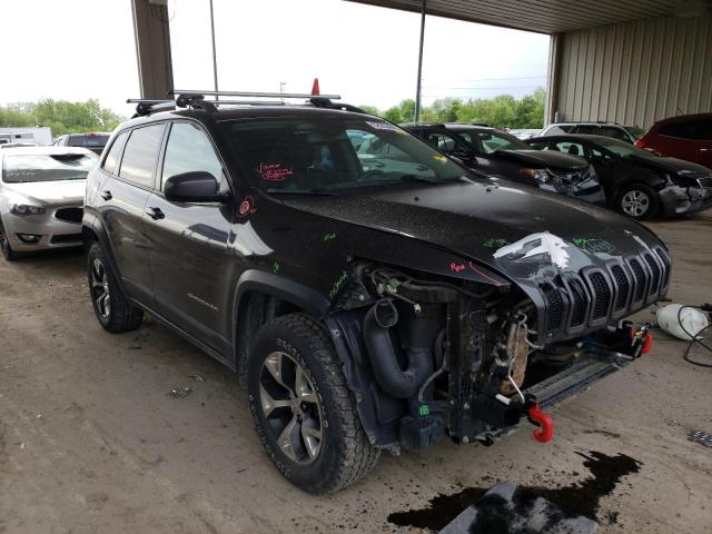 1C4PJMBS7GW289600 - 2016 JEEP CHEROKEE TRAILHAWK GRAY photo 4