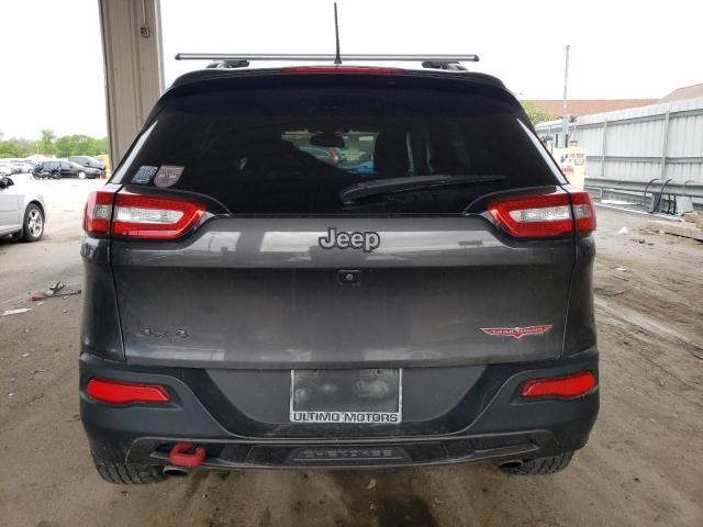 1C4PJMBS7GW289600 - 2016 JEEP CHEROKEE TRAILHAWK GRAY photo 6