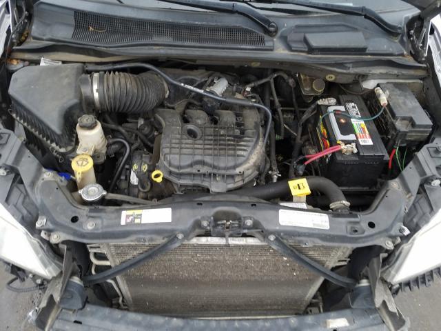 2C4RC1BG3DR656445 - 2013 CHRYSLER TOWN & COU TOURING ნაცრისფერი ფოტო 7