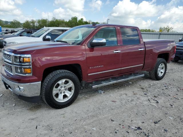 3GCUKSEC8EG191146 - 2014 CHEVROLET SILVERADO K1500 LTZ MAROON photo 1