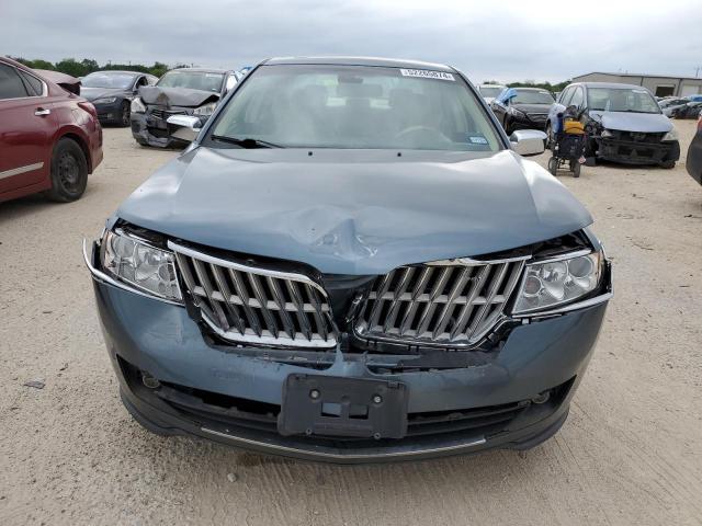 3LNHL2GC2CR834289 - 2012 LINCOLN MKZ BLUE photo 5