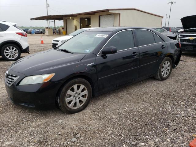 4T1BB46K58U058589 - 2008 TOYOTA CAMRY HYBRID BLACK photo 1