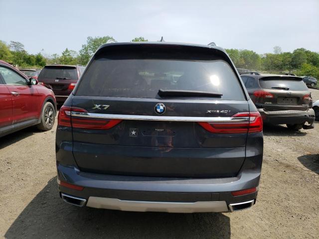 5UXCW2C5XKL080762 - 2019 BMW X7 XDRIVE40I BLUE photo 6