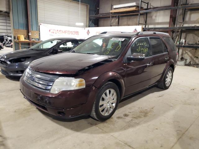 1FMDK03W29GA05048 - 2009 FORD TAURUS X LIMITED BURGUNDY photo 1