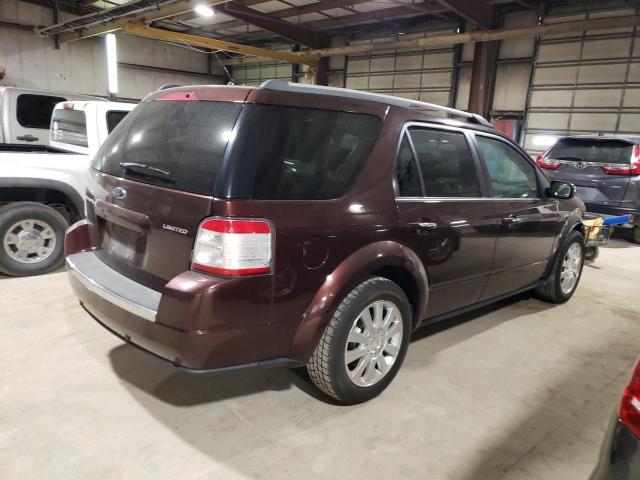 1FMDK03W29GA05048 - 2009 FORD TAURUS X LIMITED BURGUNDY photo 3