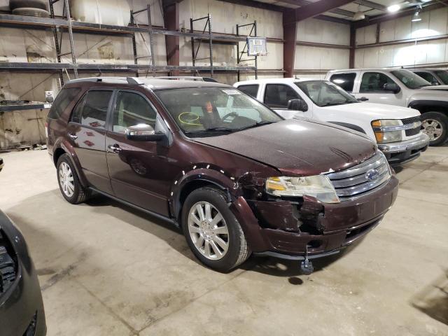 1FMDK03W29GA05048 - 2009 FORD TAURUS X LIMITED BURGUNDY photo 4