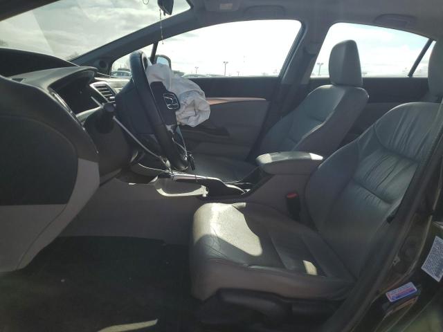 19XFB2F98DE075502 - 2013 HONDA CIVIC EXL 黑色 照片 7