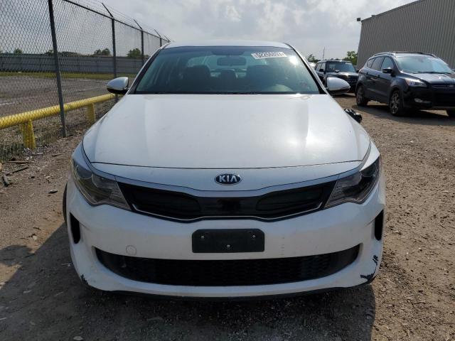 KNAGU4LCXH5005850 - 2017 KIA OPTIMA HYBRID WHITE photo 5