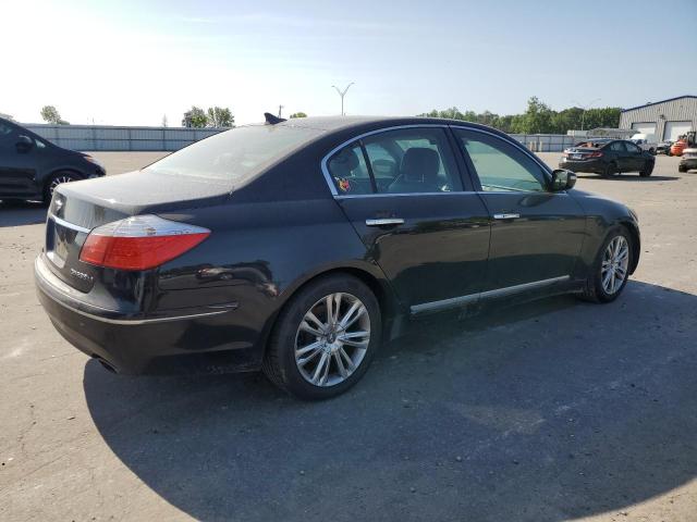 KMHGC4DF9BU126019 - 2011 HYUNDAI GENESIS 4.6L BLACK photo 3