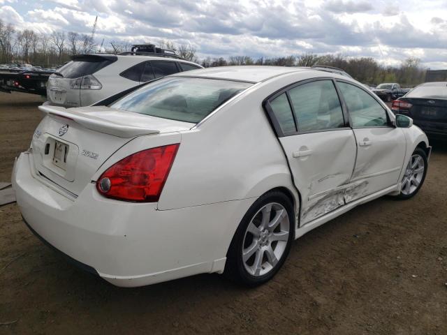 1N4BA41EX8C828385 - 2008 NISSAN MAXIMA SE WHITE photo 3