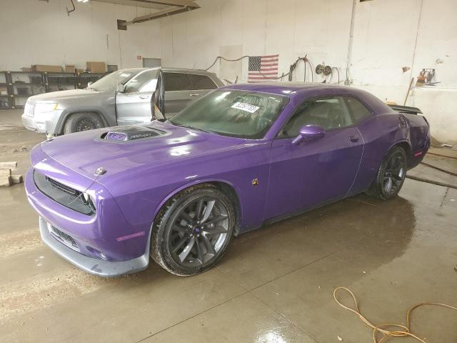 2C3CDZFJ8KH606994 - 2019 DODGE CHALLENGER R/T SCAT PACK PURPLE photo 1