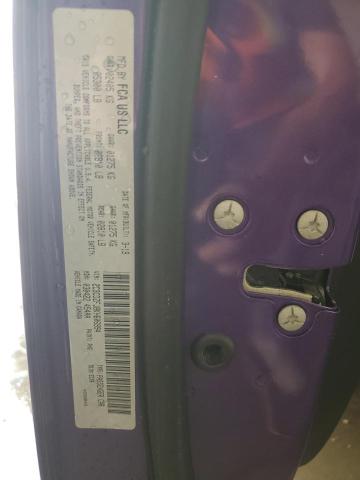 2C3CDZFJ8KH606994 - 2019 DODGE CHALLENGER R/T SCAT PACK PURPLE photo 12